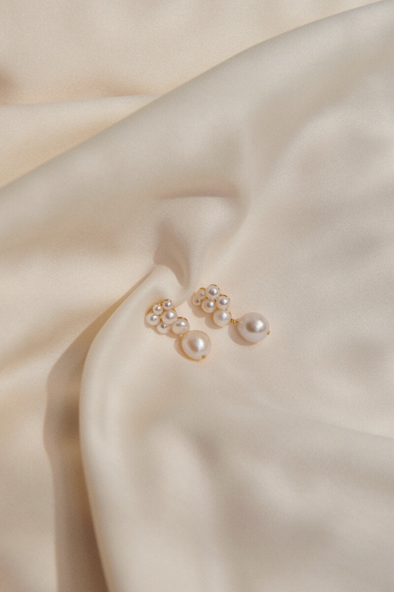 Ocean Treasure ørestikkere - forgyldt